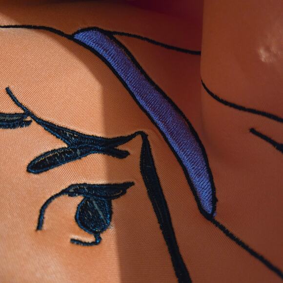 Yayas Designs Daphne Embroidered Skirt Orange Neoprene Cartoon Scooby Doo Medium - Picture 12 of 16